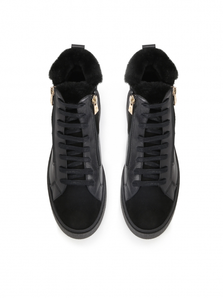 Dámské černé tenisky NEW ESEN