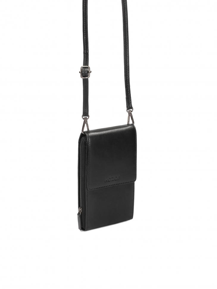 Praktická malá pánská taška z lícové kůže PEDRO