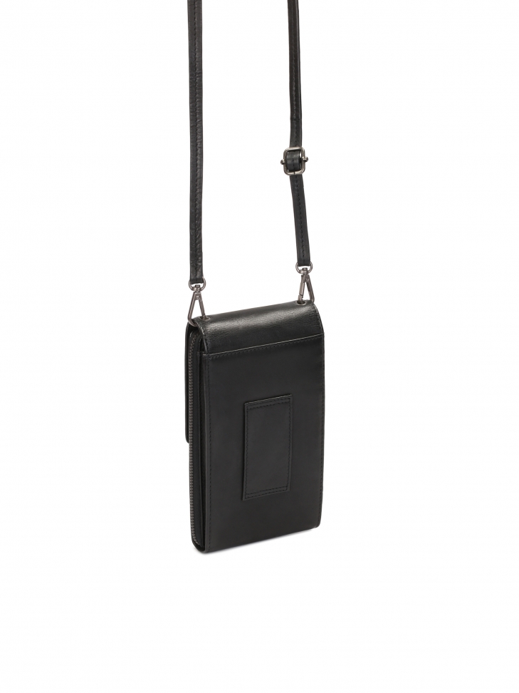 Praktická malá pánská taška z lícové kůže PEDRO