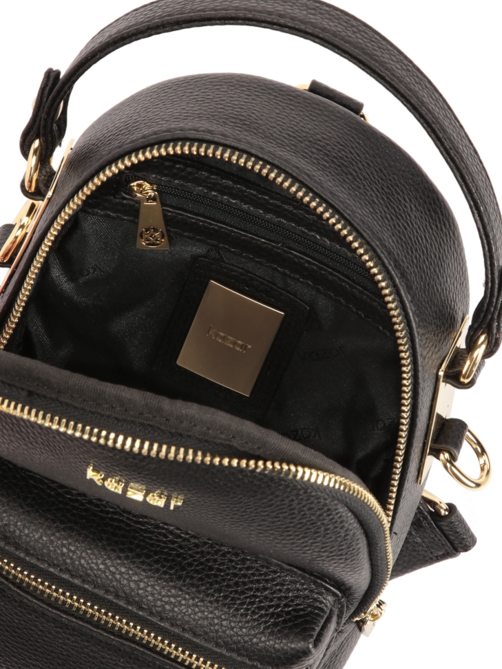 Malý černý batoh 2v1 HEMERA S