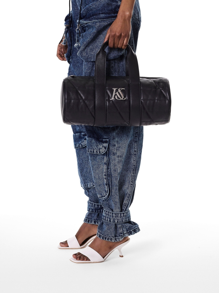 Bílé minimalistické pantofle s módním podpatkem ARUBA