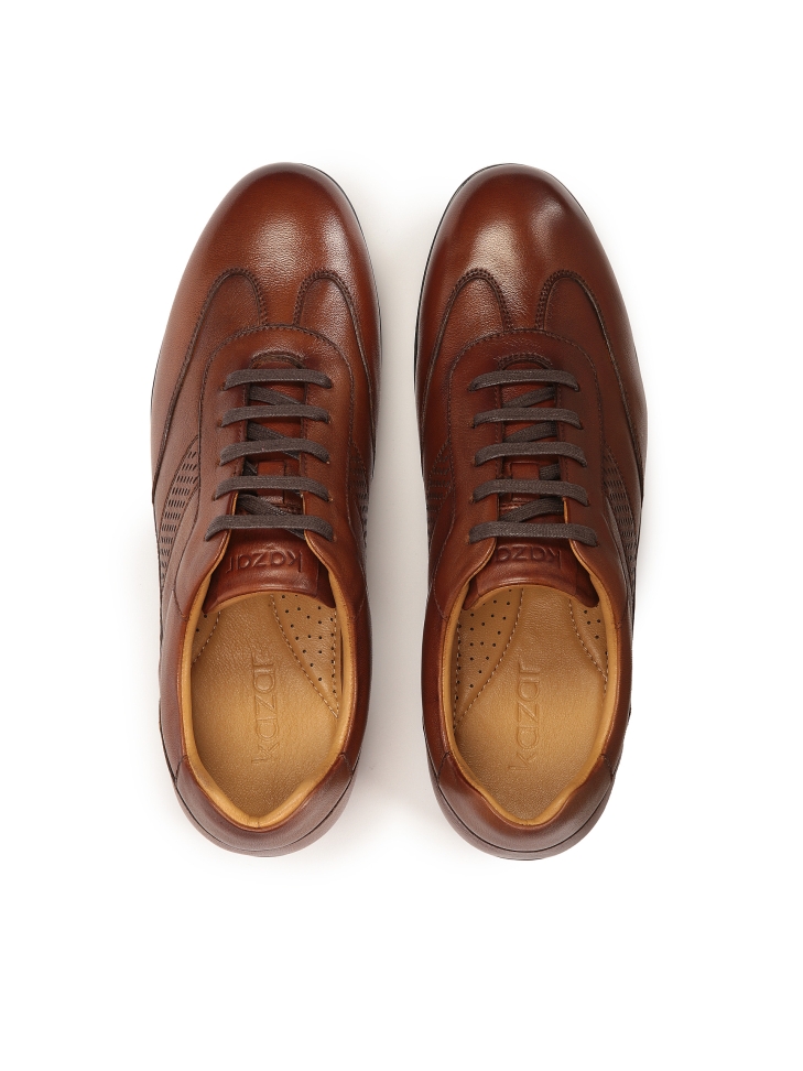 Hnědé boty v elegantním ležérním stylu RAOULL