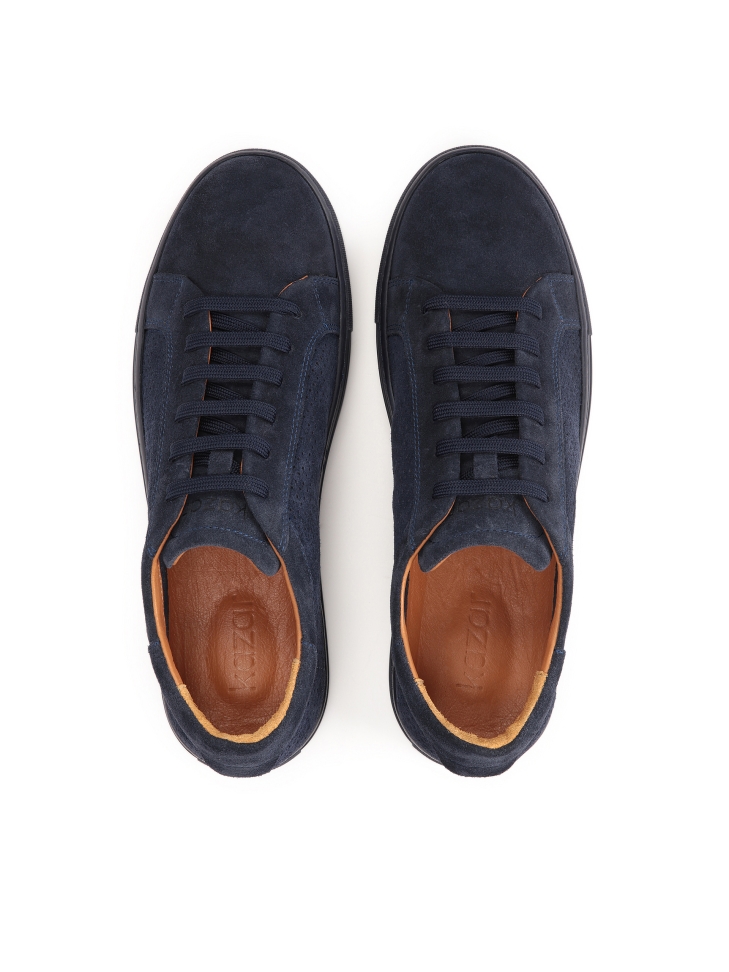 Námořnicky modré tenisky se šněrovacím svrškem  CASPEROS