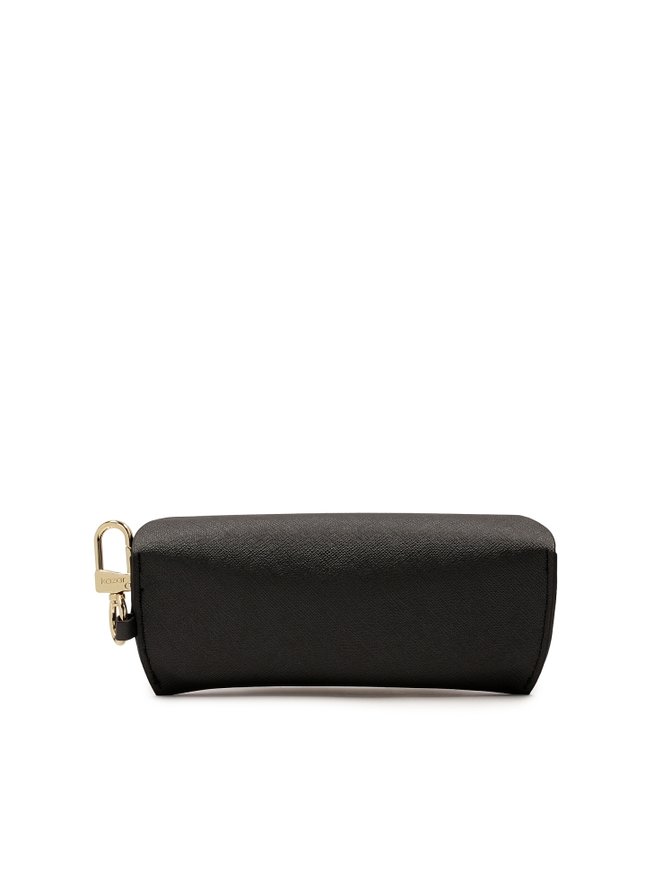 Černé pouzdro na brýle s klipem DELIN