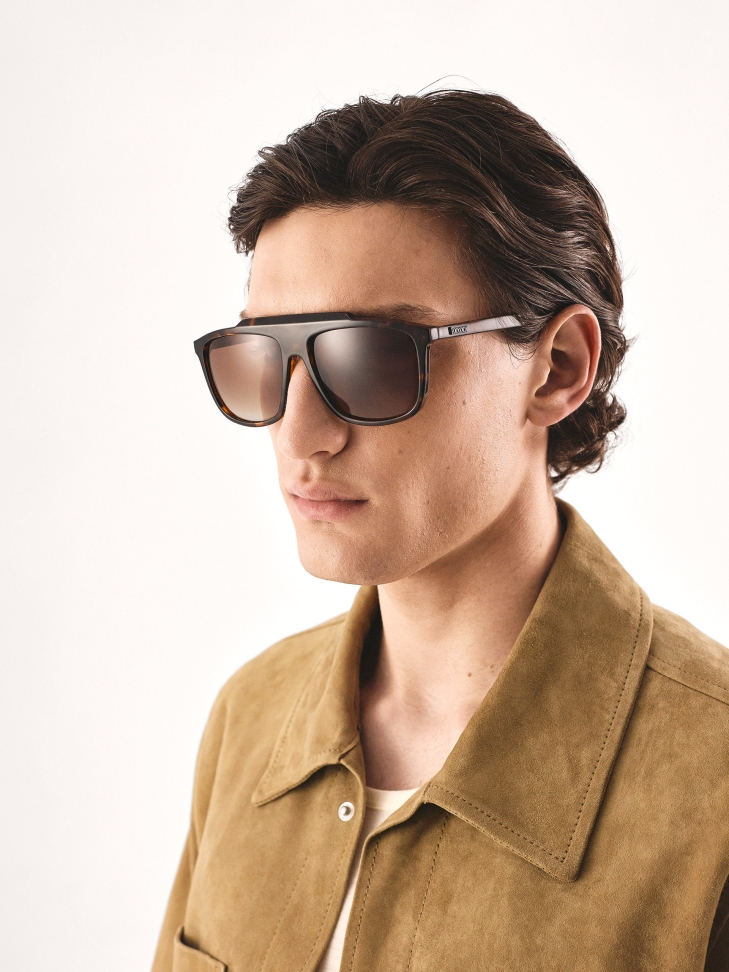 Hnědé polarizační sluneční brýle IGNACCIOS