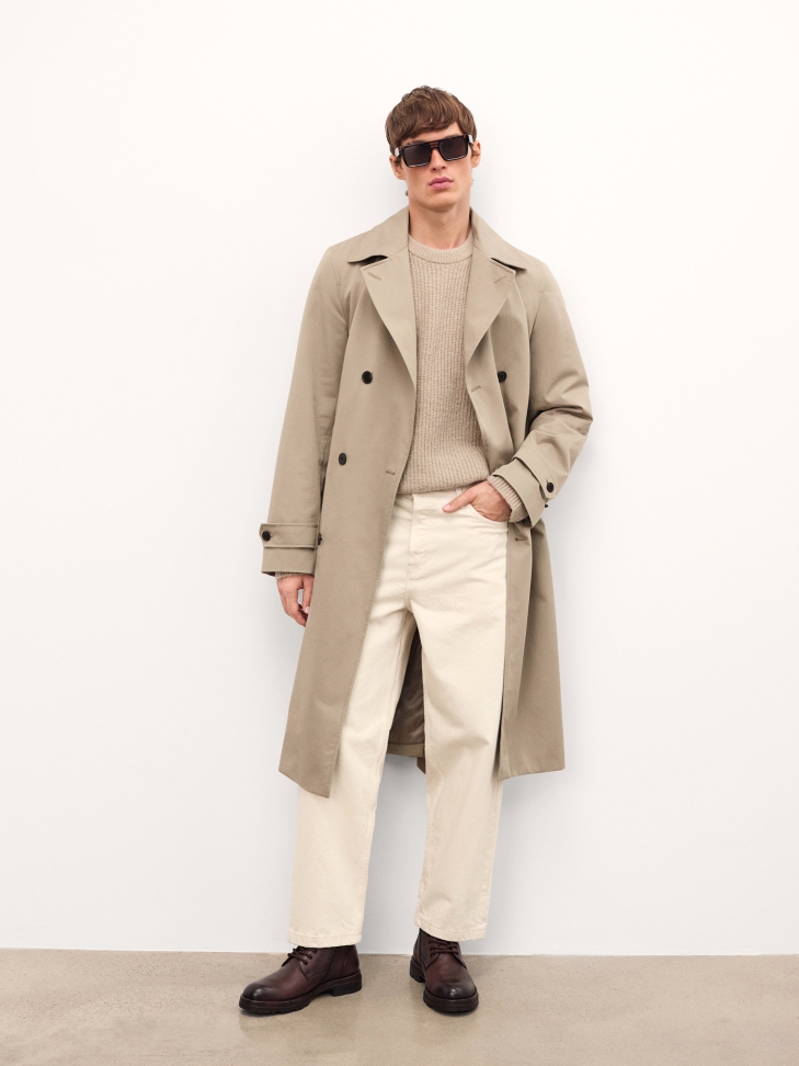 Hnědé klasické wayfarer brýle ILTES