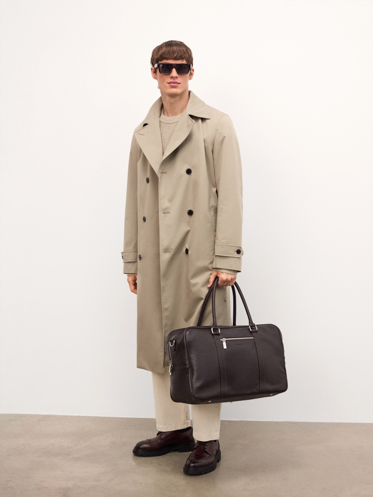 Hnědé klasické wayfarer brýle ILTES