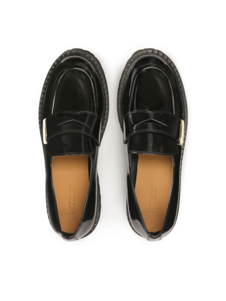 Černé boty s podrážkou ESSEN