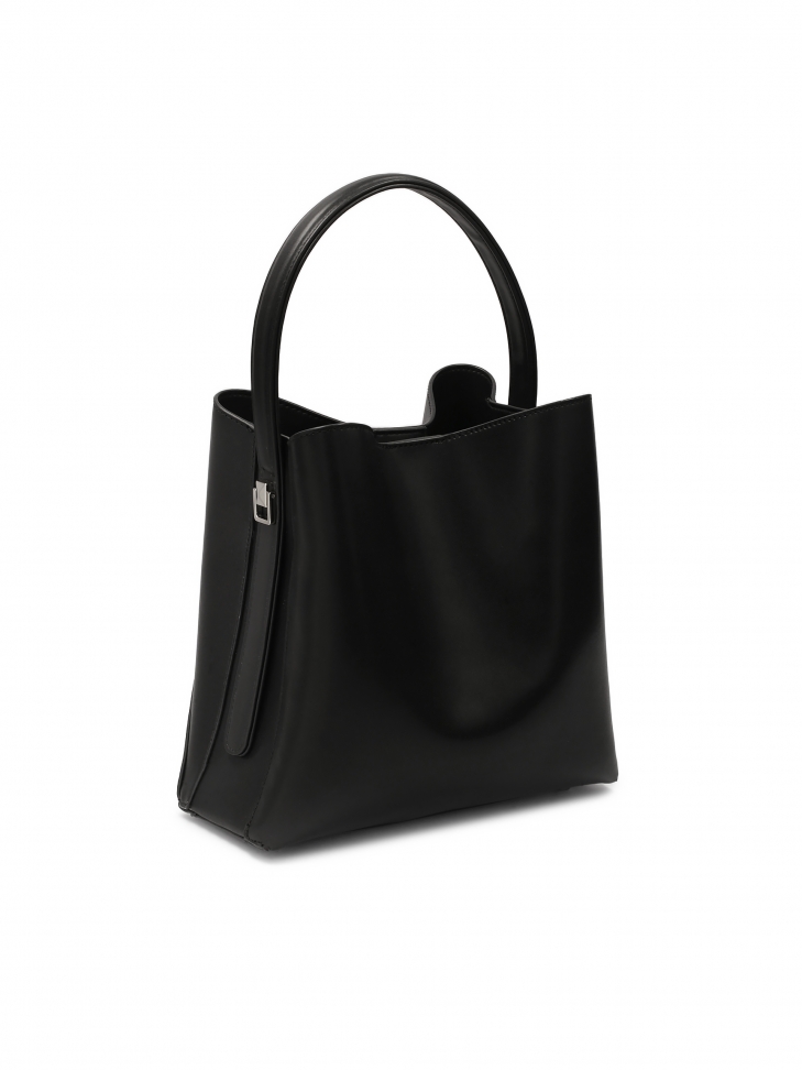 Černá kabelka se stříbrnými nýty LAURIE