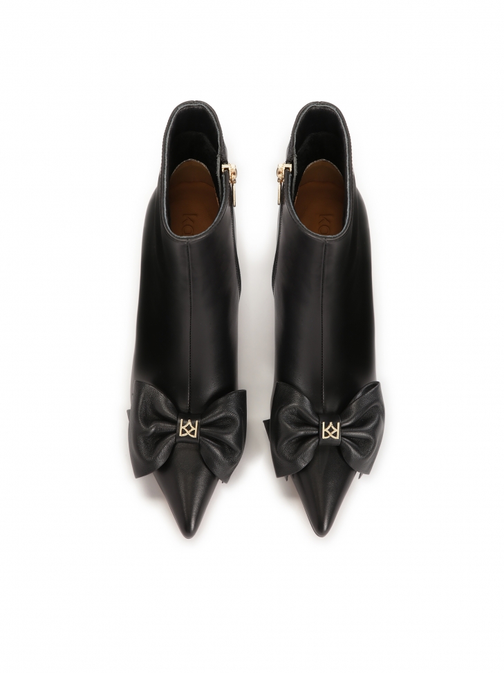 Klasické boty s velkou mašlí GIZELA