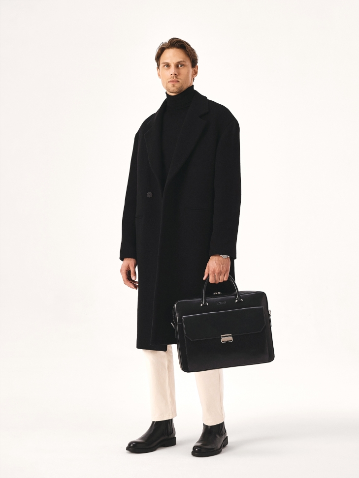 Obchodní pánská kožená taška CAELUM