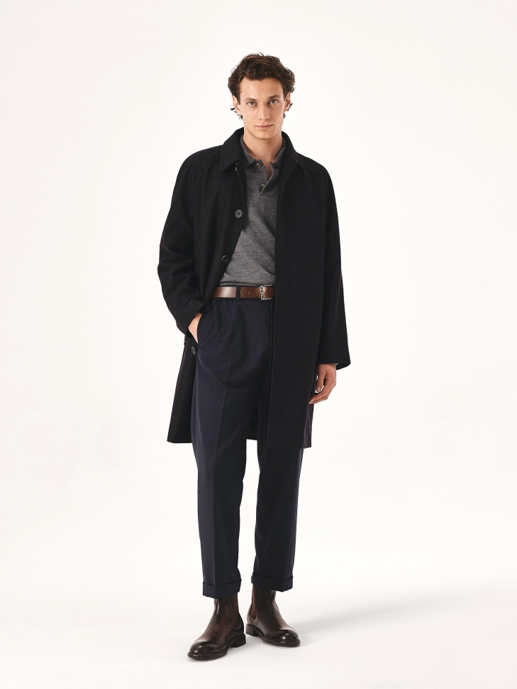 Hnědé boty Chelsea s koženou podrážkou GRANTES