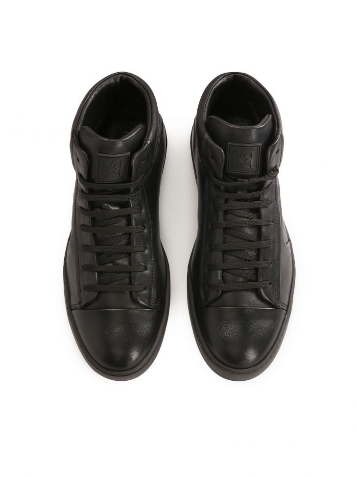 Kožené kotníkové tenisky LEONID