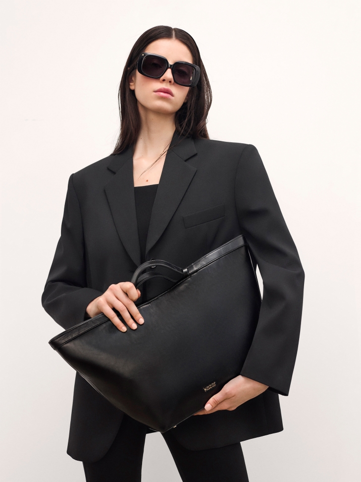 Klasické černé sluneční brýle  AZARI