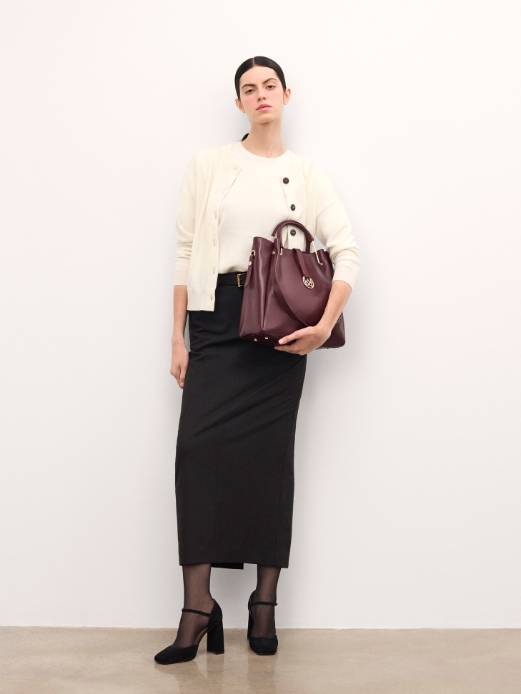 Semišové polootevřené lodičky na kůlu ZELIA