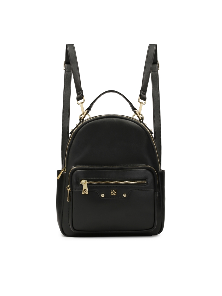 Kožený batoh s mnoha kapsami DOT