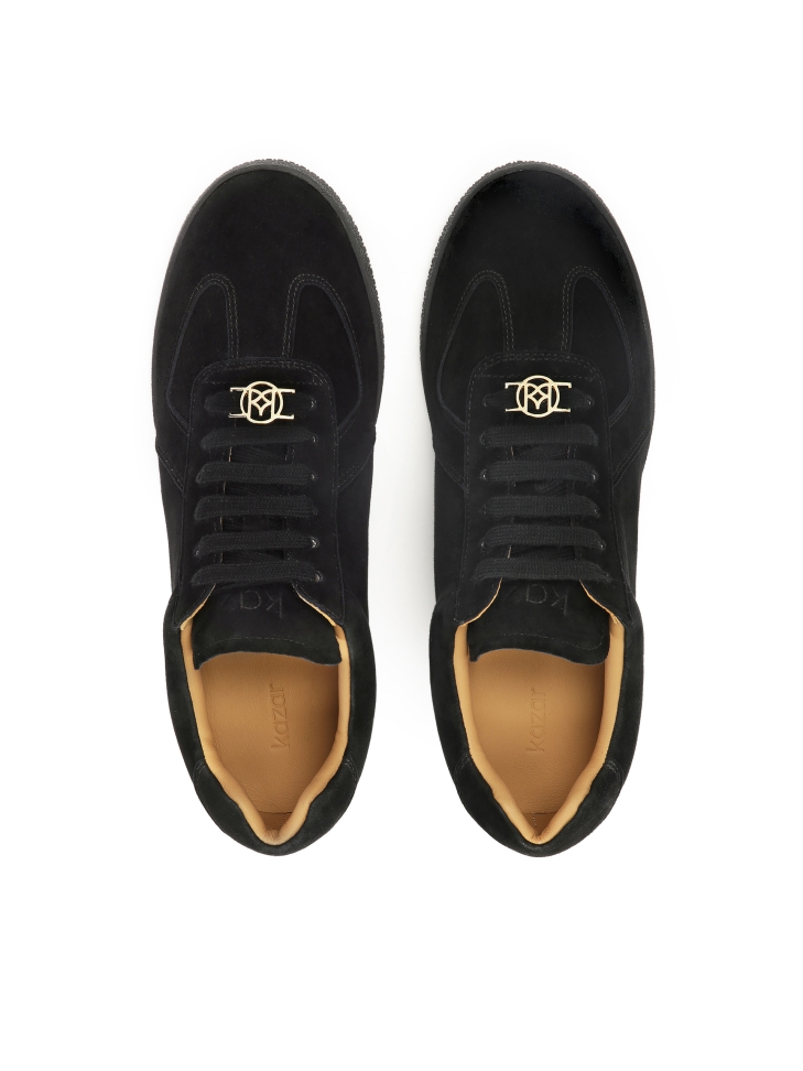 Černé tenisky na skryté kotvě IVERIS