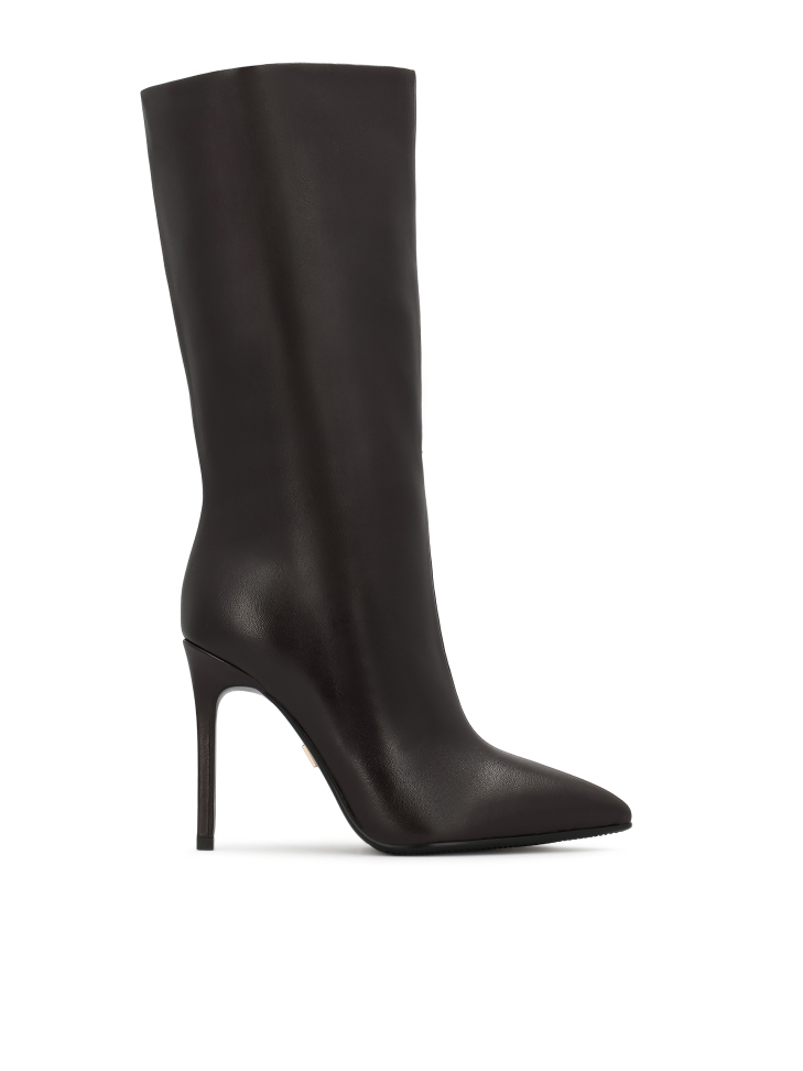 Elegantní hnědé boty z měkké kůže MARBELLA