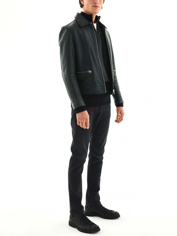 Pánské černé boty ADRIC